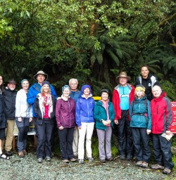 Beginning of Routeburn track