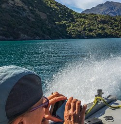 Boat Tour on Lake Wanaka, Otago New Zealand
