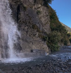 Falls at Franz Josef Glacier, West Coast New Zealand