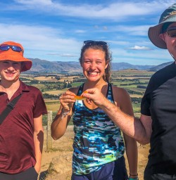 Family at Mount Iron, Wanaka Otago New Zealand