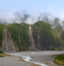 Carved out by a glacier
