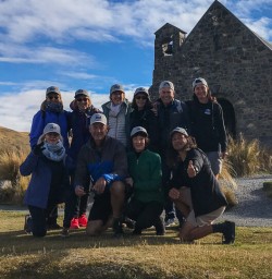 Group at Church of the Good Shepherd, Canterbury New Zealand