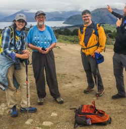 Group at Mt Iron trail, Wanaka Otago New Zealand