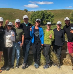 Group at Valley brewing company, Canterbury New Zealand