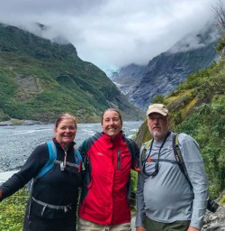 Guests exploring Franz Josef