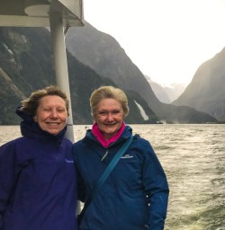 Guests on Milford Sound cruise