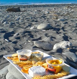Canapes with a view