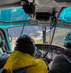 Helicopter Mount Aspiring National Park