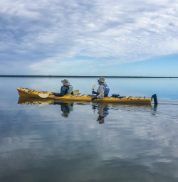 Kayaking the Okarito Lagoon, West Coast New Zealand