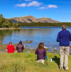 Lunch at Lake Wakatipu