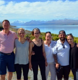mount cook national park lake