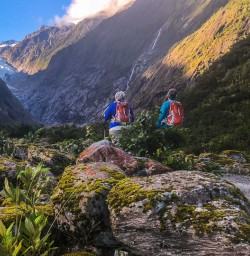 Pictures at Franz Josef Glacier, West Coast New Zealand
