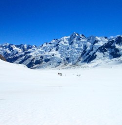 Wow. Up on the ice at the Tasman Glacier. Pretty special place.