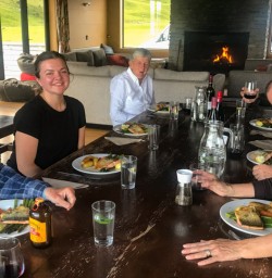 13. Dinner at Ohau Quaters