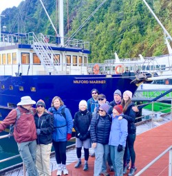 13. Guests ready for Milford Cruise