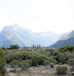 13. Hikers in the distance at Key Summit