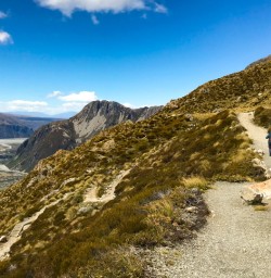 13. Panoramic views back down valley from Sealy Tarns