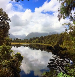 View on Lake Matheson