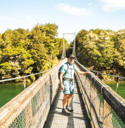 14 Chris Amos on Kepler Track swing bridge copy