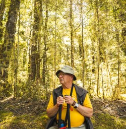 14 Graham Cox in the Kepler Track beach forest