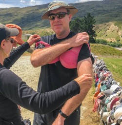 Cardrona Bra Fence, Otago New Zealand