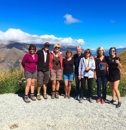 Amanda and the team at the Crown Range Summit
