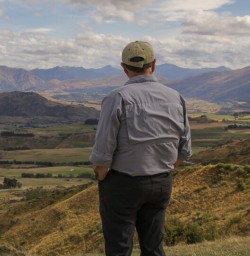 Guest at Mount Iron, Wanaka Otago New Zealand