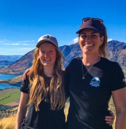 Guides up Rocky Mountain