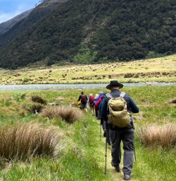 Mount Aspiring National Park hiking adventure