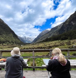Mount Aspiring National Park lunch break