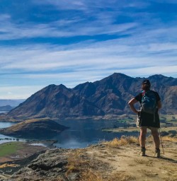 Overlooking Lake Wanaka