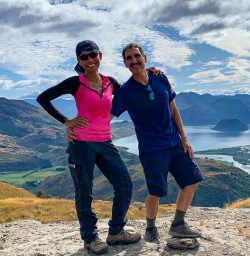 Pair of guests up Rocky Mountain