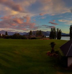 Sunset in Otago, New Zealand