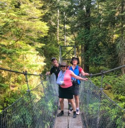 Swing bridge on Kepler Track