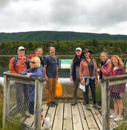 14. Group at Kepler Wetland lookout