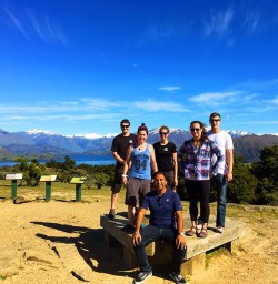 Group at Wanaka Lookout