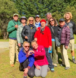 Group hike Kepler Track