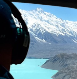 Lake tasman flight