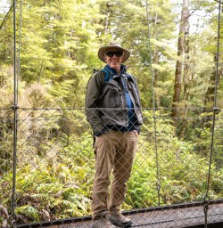 1. Happy guest on swing bridge Kepler Tack