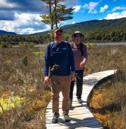 1. Kepler Track guests on boardwalk