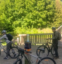 1. Arrowtown Bike guests ready