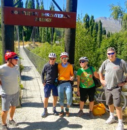 1. Bridge crossing Arrowtown bike