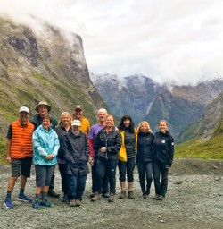 1. Group in Fiordland