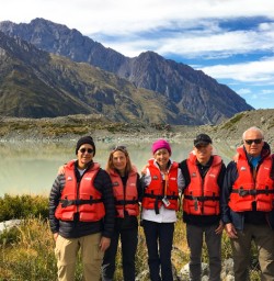 1. Guests group picture Tasman Lake