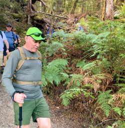1. Guests heading down Kepler Track