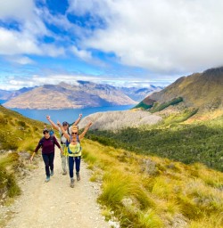 1. Happy guests on Ben Lomond Track
