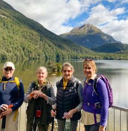 1. Happy guests picture on Routeburn Track