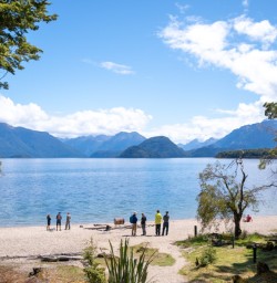 1. Kepler Track blue sky lake views