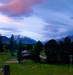 1. Sunset over Ohau Station