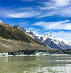 1. Tasman Lake glacier views